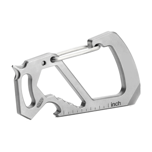 키체인 Carabiner 옥외 사용을 위한 티타늄 Carabiner